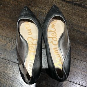 Sam Edelman Silver Flats Shoes Size 8
